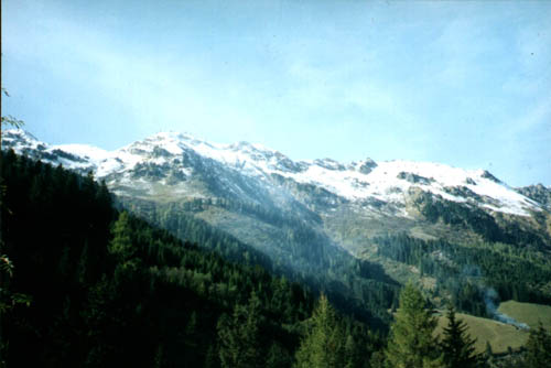 A view from a mountain